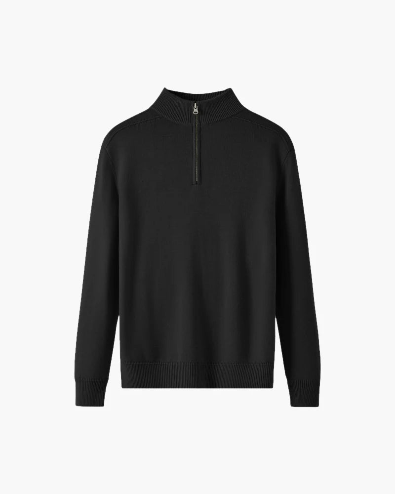 Cashmere Blend Zip-Up