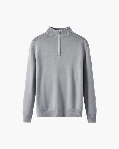 Cashmere Blend Zip-Up