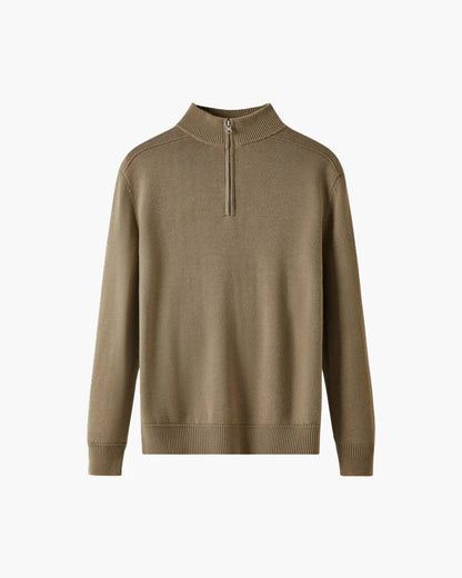 Cashmere Blend Zip-Up
