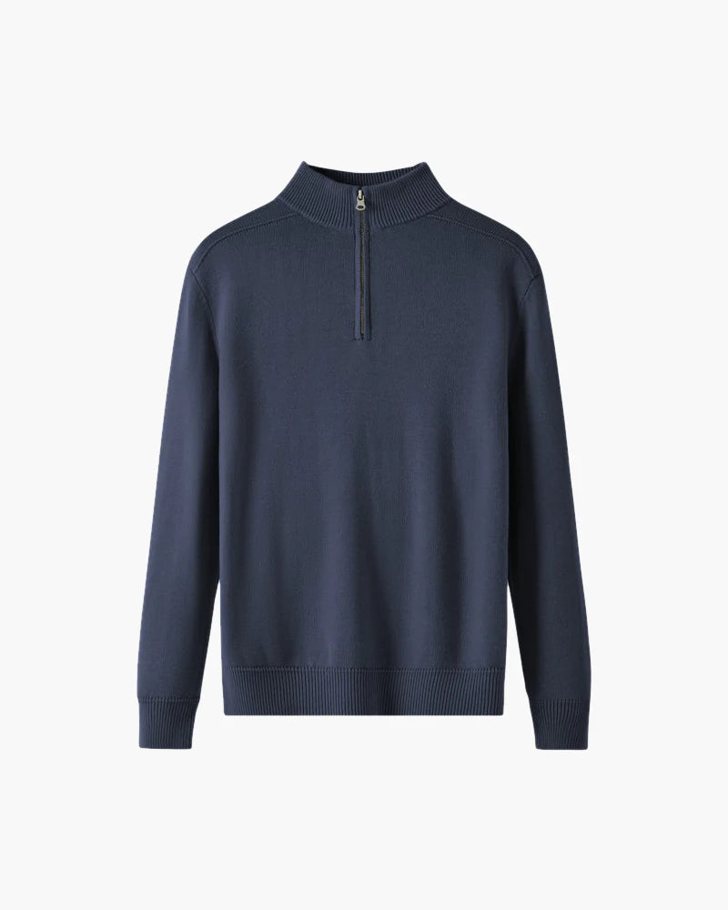 Cashmere Blend Zip-Up