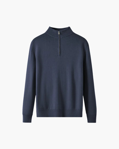 Cashmere Blend Zip-Up